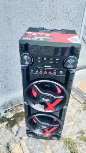 Caixa de som amvox 1000W nova zero