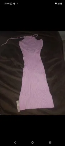 Vestido de tricô
