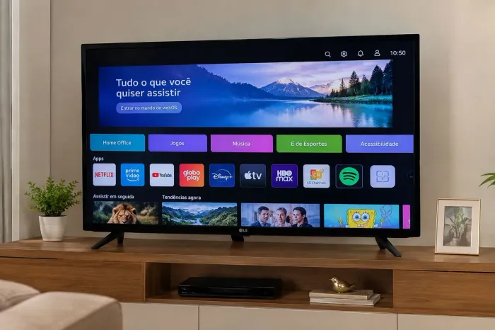 Smart TV Full HD LG 43" 43LM6300PSB LED Wi-Fi Bluetooth HDR10