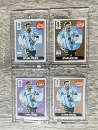 Figurinhas Legend Messi - kit completo 