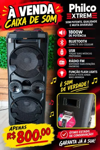 Caixa de som Philips