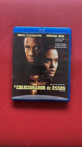 Bluray O Colecionador de Ossos (Denzel Washington) Estado de Novo!