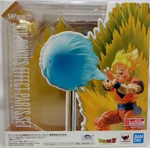 Goku Effect Parts Kamehameha Dragon Ball Z SH Figuarts Bandai Tamashi Web lacrado