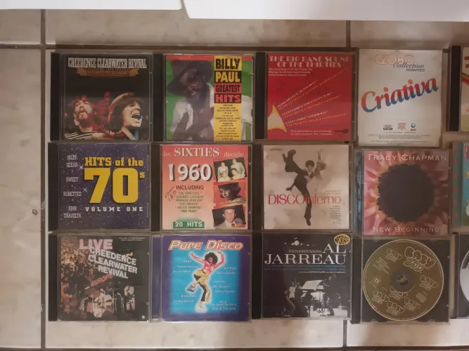 Cds originais Rock, pop, infantis