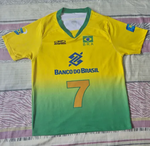 Camisa de vôlei 2008. Número que Giba usava