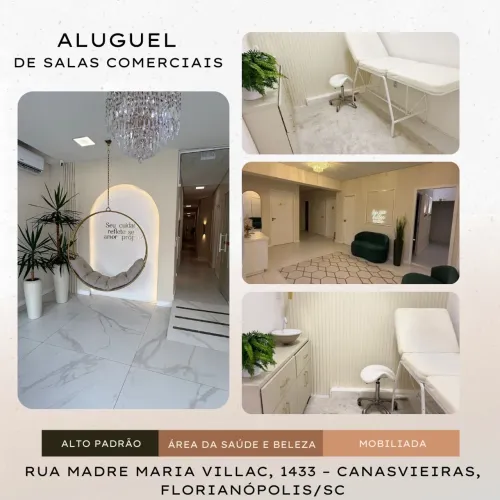 Alugo sala para área da saúde e beleza 