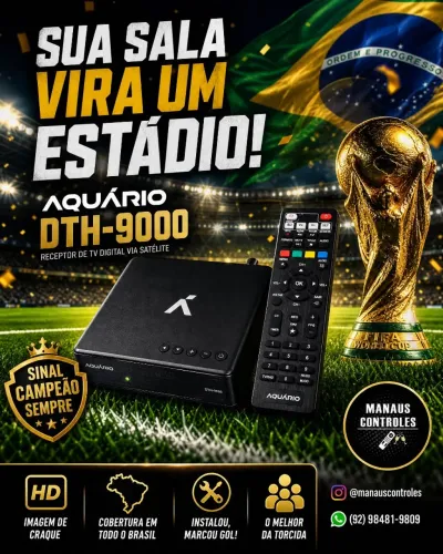 Receptor de tv via satélite 