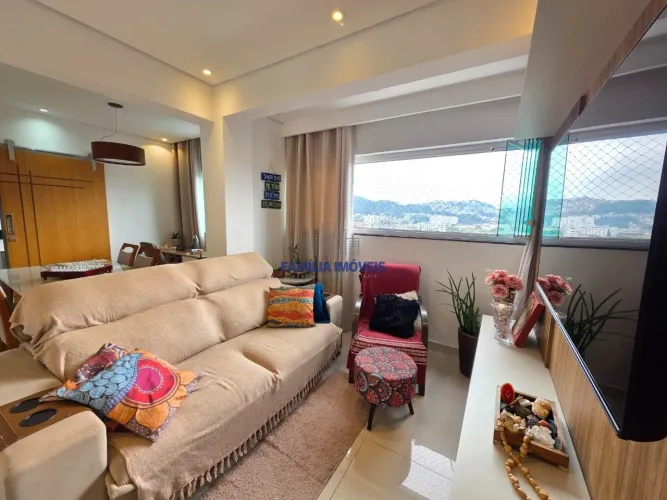Apartamento à venda 2 quartos suíte lazer Campo Grande Santos/SP