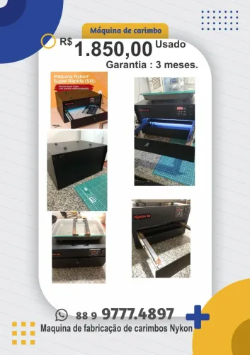 Máquina de Fabricação de Carimbo Nykon