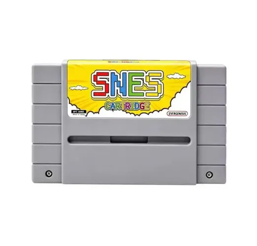 Cartucho (Cinza Padrão) Everdrive 3000 jogos em 1 - Super Nintendo