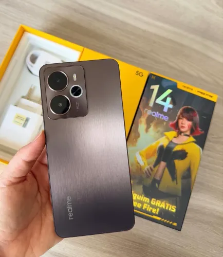 Celular Realme 14 5G 12Ram 256Gb Novo Lacrado.