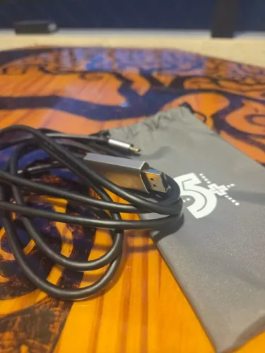 Cabo Adaptador 1.8m Usb C Para Displayport Macho 4k 120hz