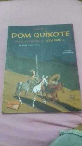 livro Dom Quixote Volume 2