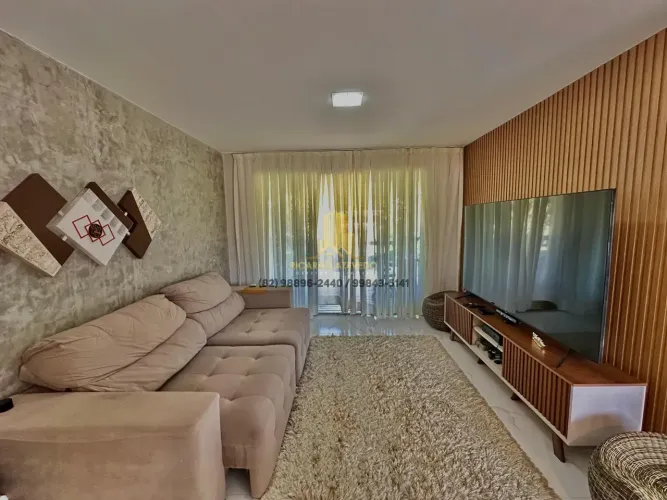 Villas do Pratagy com 101m², mobiliado, 02 quartos e 03 varandas
