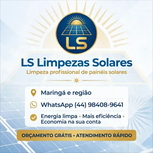 Limpeza de pracas solar