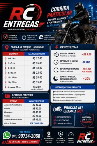 Motoboy disponível