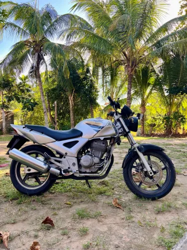 Honda CBX Twister 250cc | 2007 Prata - Motor Bom e Documento Ok