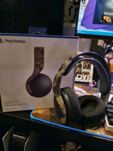 Headset Sem fio Pulse 3D Original do Ps5 funciona no Pc