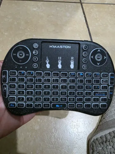 Controle teclado para Smart Tv