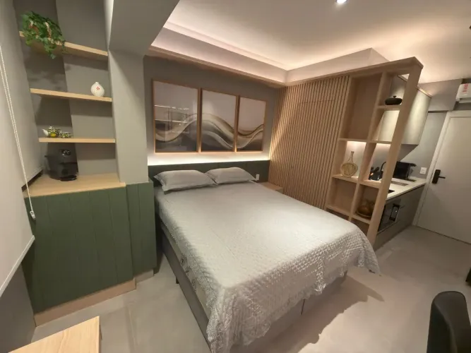 Studio mobiliado para venda há 2 quadras da Av. Paulista em Consolação - São Paulo - SP