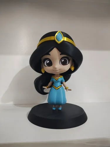 Jasmine Alladin (boneco estilo Funko Pop)