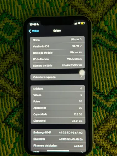 iPhone XR único dono 