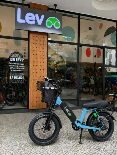 Bicicleta Elétrica LEV Nova 2026 | Pouco Uso | Com Acessórios + NF