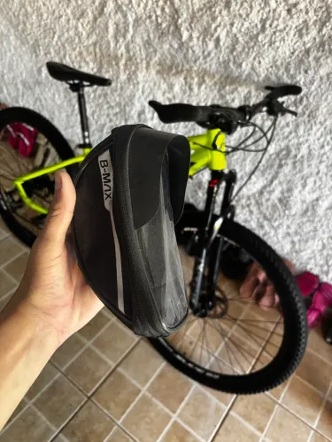 Bolsa para guidão suporte de celular e porta objetos