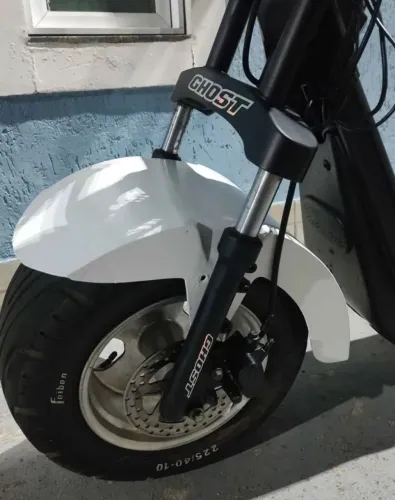 Kit 2 paralama de aço scooter elétrica