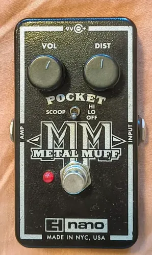 Pedal EHX Metal Muff Pocket
