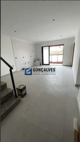 Cobertura Duplex à venda na Vila Guiomar (Santo André) | 2 dorms, 1 suíte, varanda gourmet