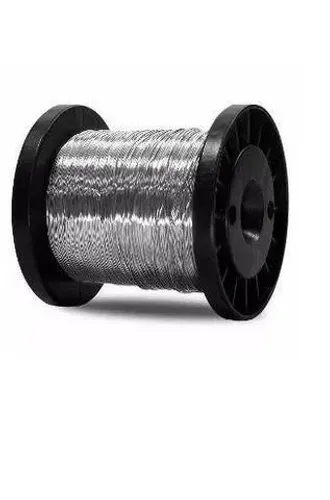 Arame Inox 0,90mm Para Cerca Elétrica 1 Kg 180 Metros