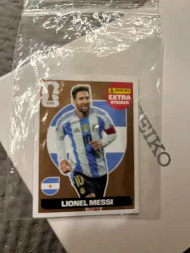Figurinha copa 2026 messi legend Ouro