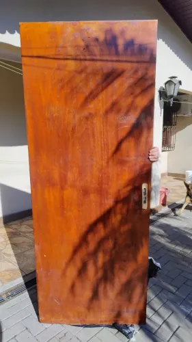 FOLHA DE PORTA EM MADEIRA