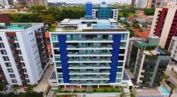 Apartamento mobiliado vista para o mar cabo branco