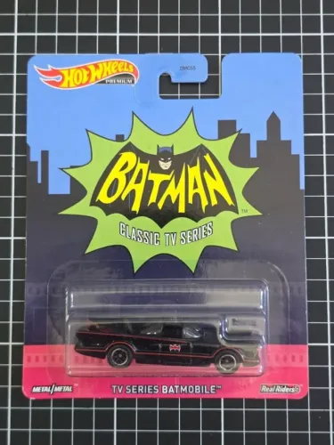 TV Series Batmobile - Hot Wheels Premium Temático Batman