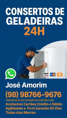 CONSERTOS DE GELADEIRAS 24H EM DOMICILIO