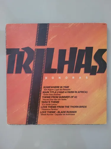 Disco de vinil trilhas de filmes instrumental