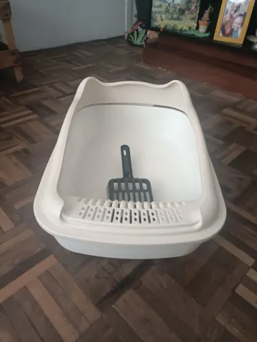 Caixa de areia para gato