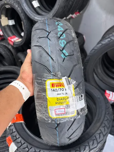 Pneu novo 140/70-17  Pirelli diablo rosso 2 