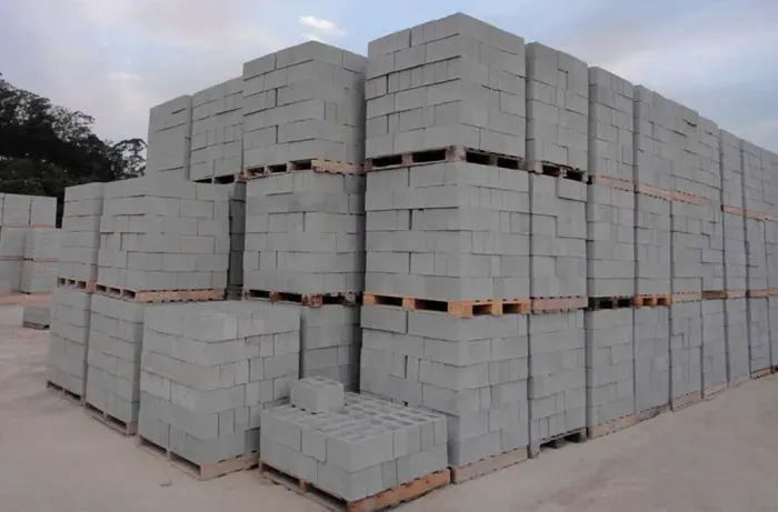 Blocos de concreto temos disponível