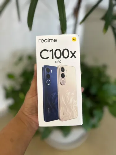 REALME C100X 4G 256GB BATERIA 8.000mAH pegamos seu seminovo na troca fazemos entregas