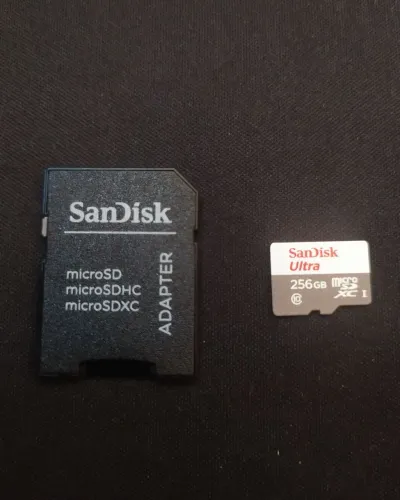 Cartão de Memória Micro SD 256GB - SanDisk Ultra (Original)