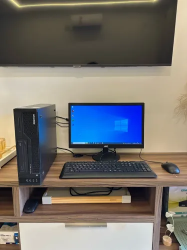 Pc Completo, Core i3 - 6ª Geração, Monitor 20, RAM DDR4 8GB, SSD 120Gb + HD 500Gb
