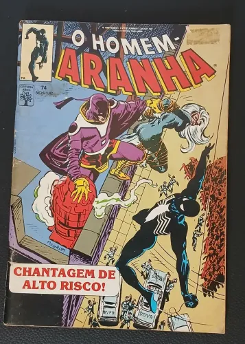 Homem-Aranha nº 74 editora abril