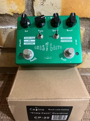 Pedal Guitarra Caline Overdrive- Crazy Cacti