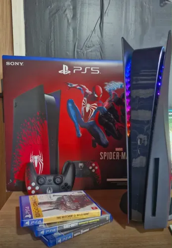 TROCO OU VENDO PS5 SPIDER MAN (RARIDADE)