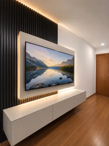 Painel + Rack para sala