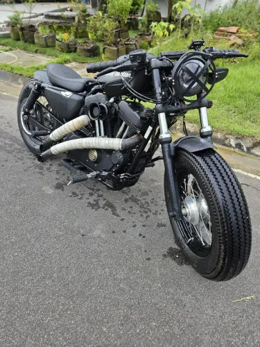 HARLEY-DAVIDSON 1200 CUSTOM - PROJETO EXCLUSIVO ?