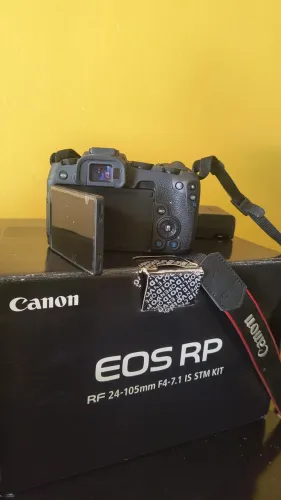 Kit Canon RP na Caixa